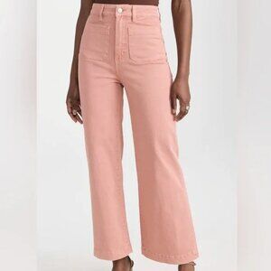 🌸 NWOT Rolla’s Sailor Jeans in Peony | Size 28 (US 4-6) | High Rise, Wide Leg